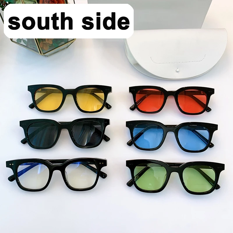 

South Side Gentle Mburty Women's Sunglasses Man Glasses Vintage Luxury MONSTER Brand Designer Summer Uv400 Trendy Monst Korean