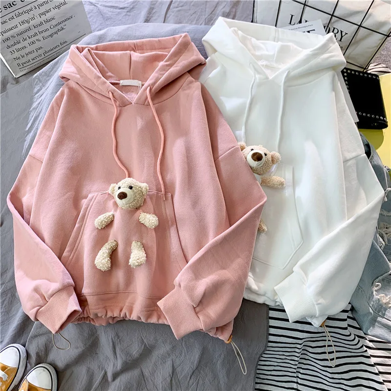 Kawaii Bear Hoodie 7