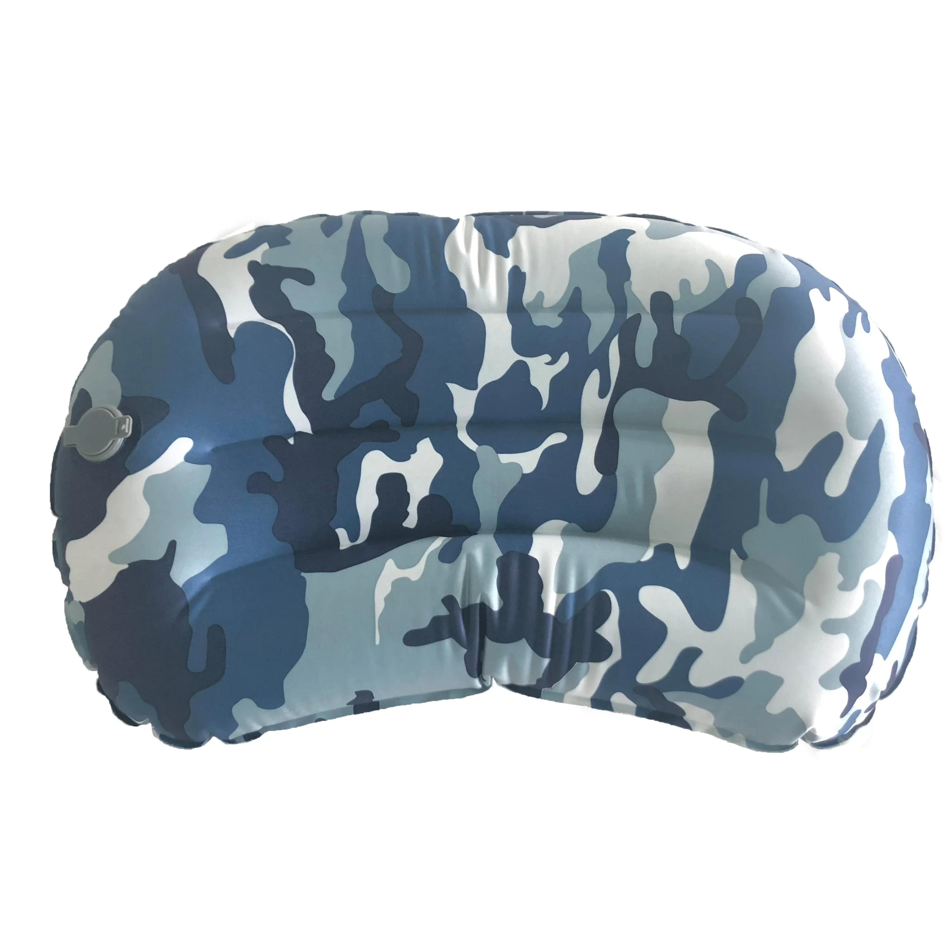 Inflatable Elastic TPU Air Neck Pillow, Ultralight, Outdoor, Beach, Camping