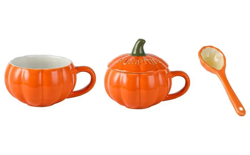 

Ceramic Milk Cup Beautifully Designed Drinking Tool For Coffee Tea Hot Drink Halloween Cartoon Cup For Kids Pumpkin Coffee Mugs