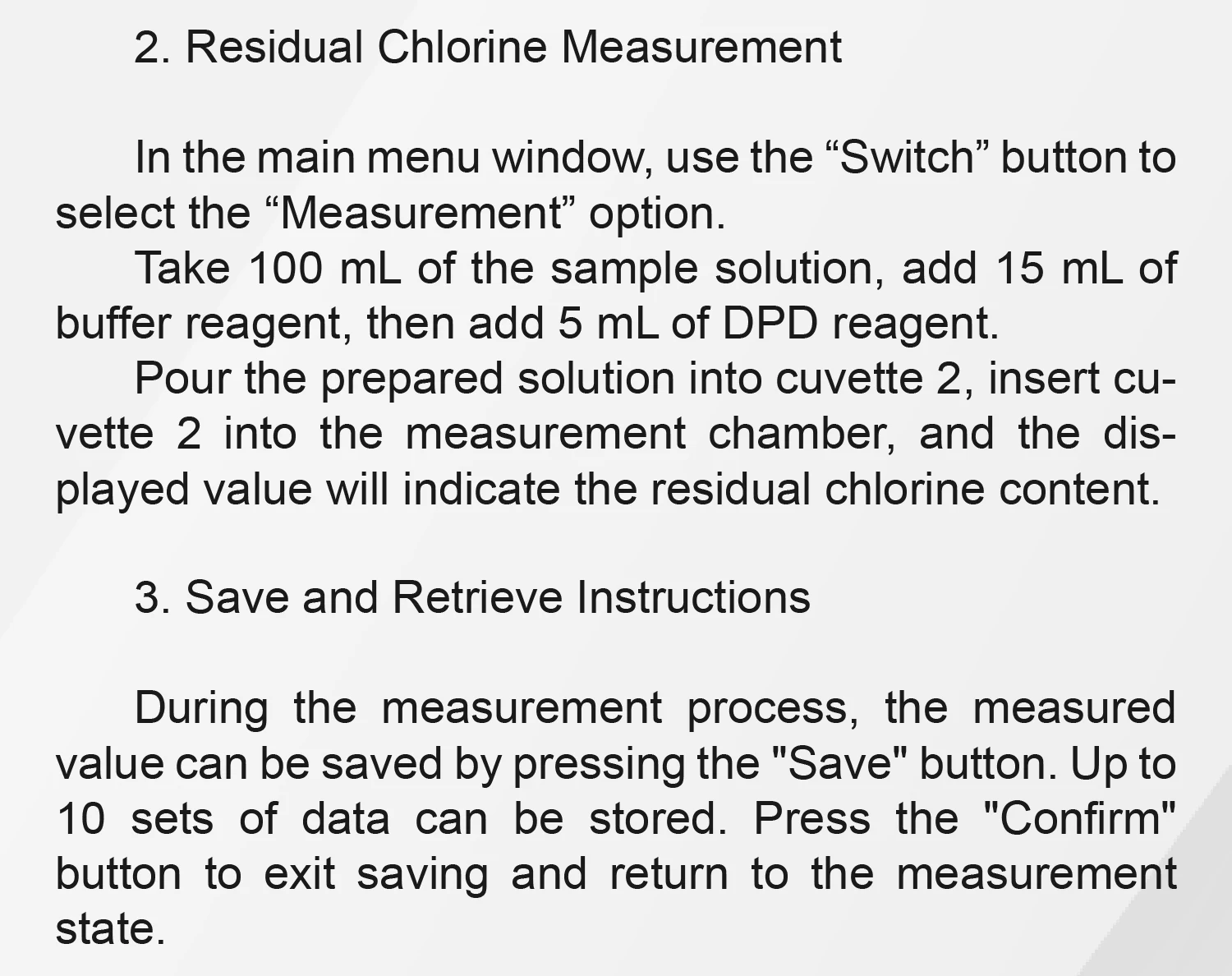 ZYL Residual Chlorine Meter 0-5mg/L 0.01 Accuracy Portable Tester for Tap Water