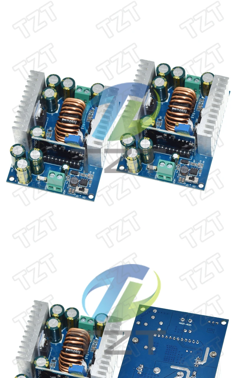 TZT 500W 18A Einstellbares Netzteilmodul DC-DC Step Down Buck Converter LED-Treiber 12–95V auf 2–90V Spannungsregler 12V – Detail 4