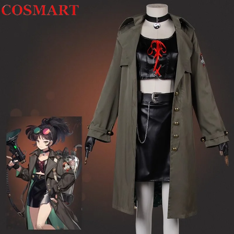 

COSMART Reverse:1999 An-an Lee Long Coat Cosplay Costume Cos Game Anime Party Uniform Hallowen Play Role Clothes Clothing