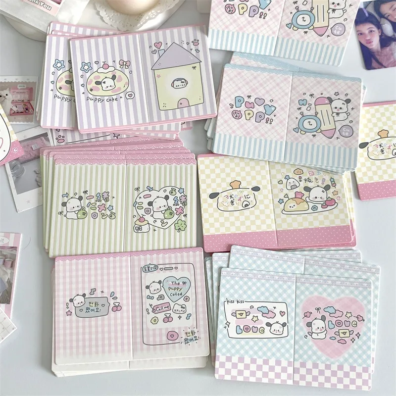 MINKYS Kawaii 10pcs/pack Thanks Gift Card 3 inch Kpop Photocard Collection Card DIY Photo Card Paper Message Card 3