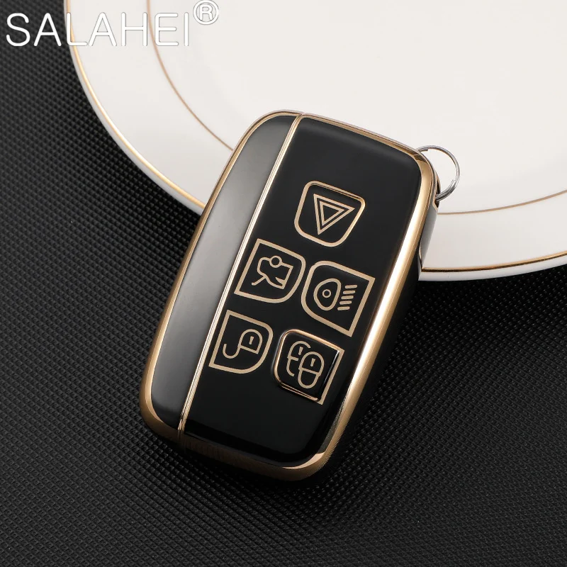 

TPU Car Remote Key Case Cover Shell For Land Rover Range Rover Sport Velar Evoque Freelander2 Discovery For Jaguar XF XJ XJL XE