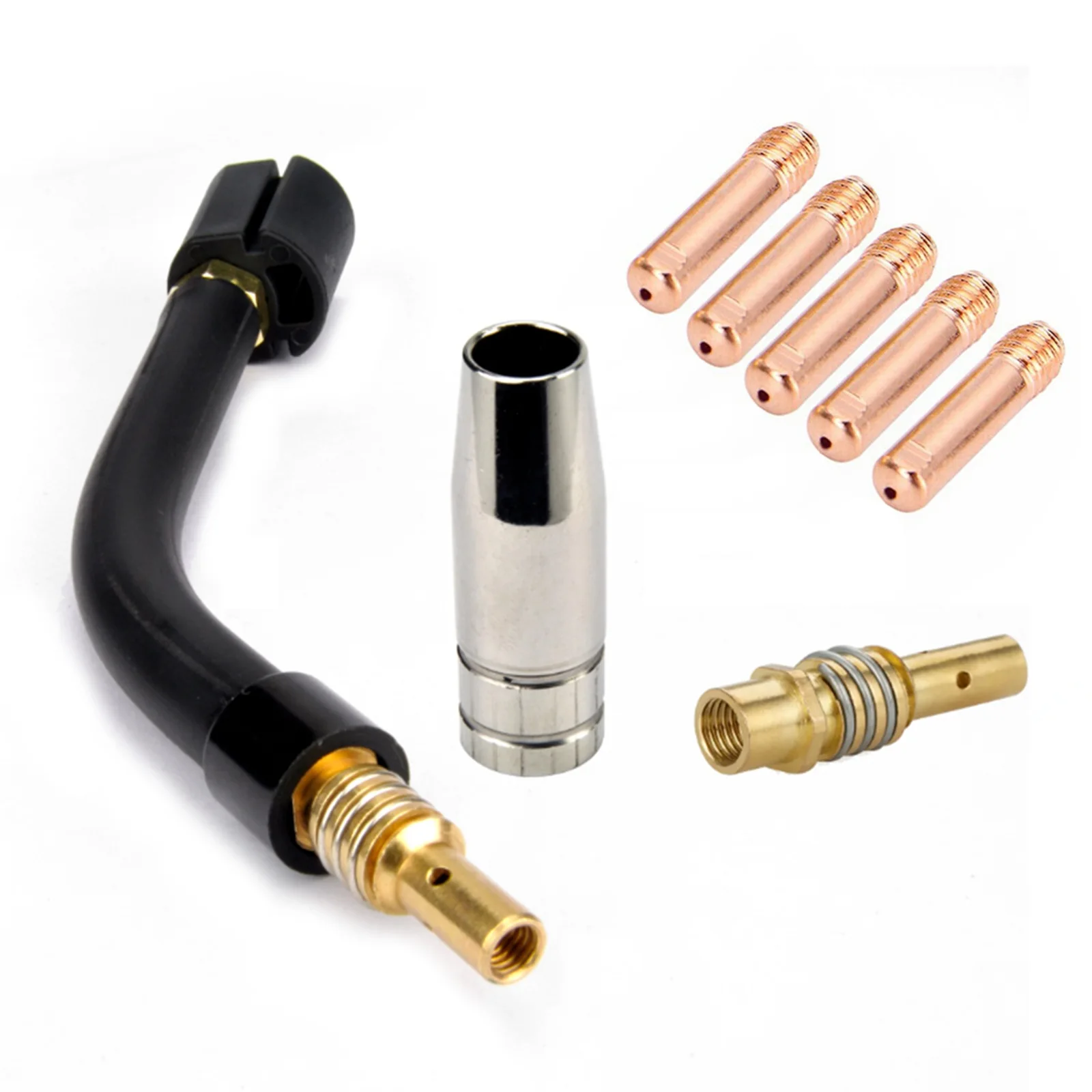 

Premium Brass Flexible Swan Neck for MB15 15AK SB15 Welding Torch Rugged and Durable Thickened Shell Long lasting