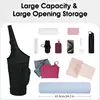 Yoga Bag For Mat Nylon Black Comfortable Yoga Mat Carrier Adjustable Shoulder Strap Large Capacity Storage Pouch For Yoga Mats 4
