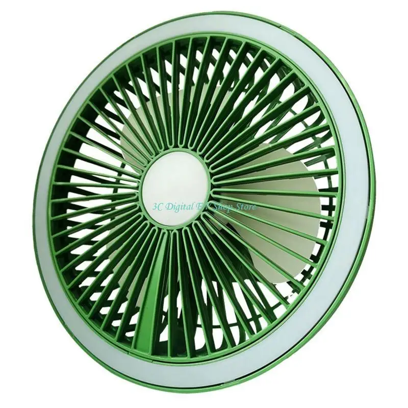 E74D LED LIGH LIGHT OUTHORE 천장 팬 램프 하이킹 캠핑 2000mAh 3 텐트 속도