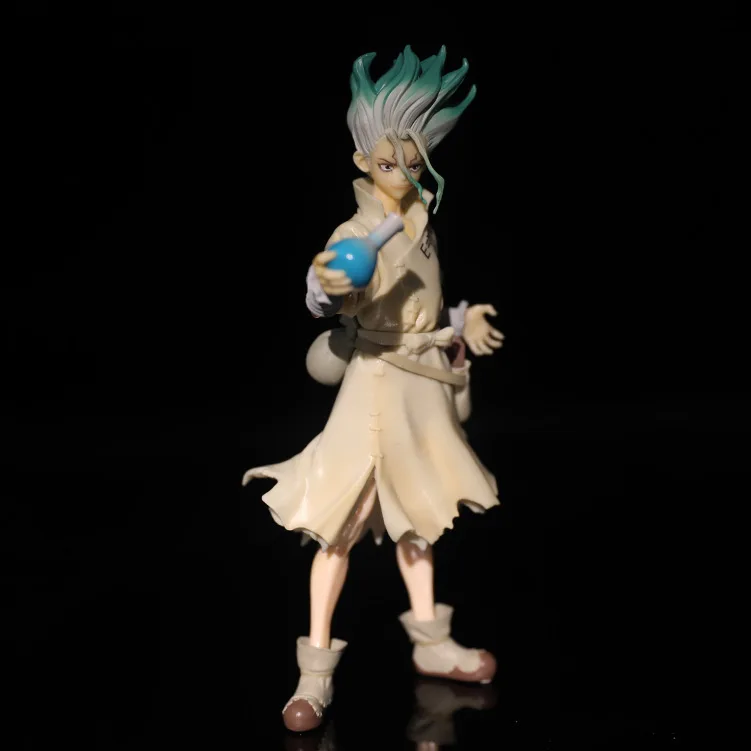 18cm Anime Dr STONE Figure Dr STONE Ishigami Senkuu PVC Action Figure 1262# Ishigami Senkuu Figurine Collectible Model Toys