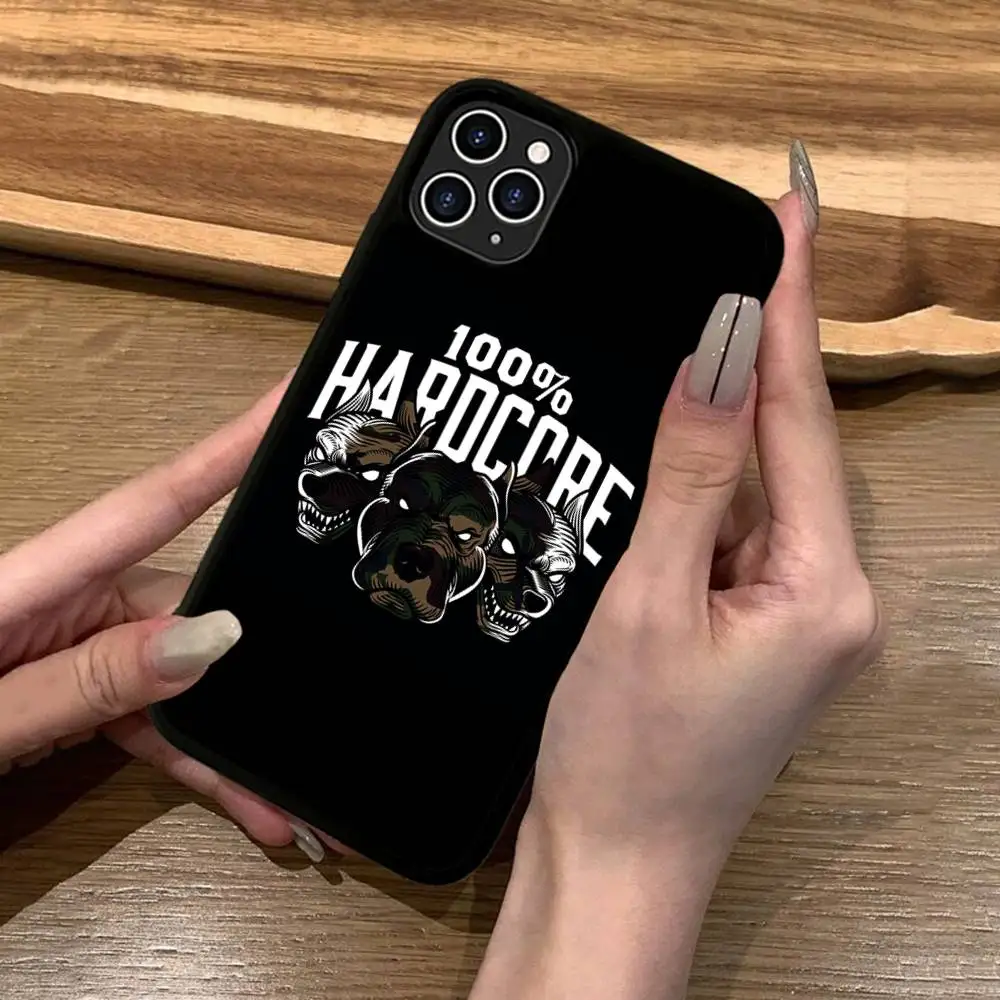 Bone Gabber Hardcore Dog Silicone Phone Case - Durable PC+TPU Mobile Cover