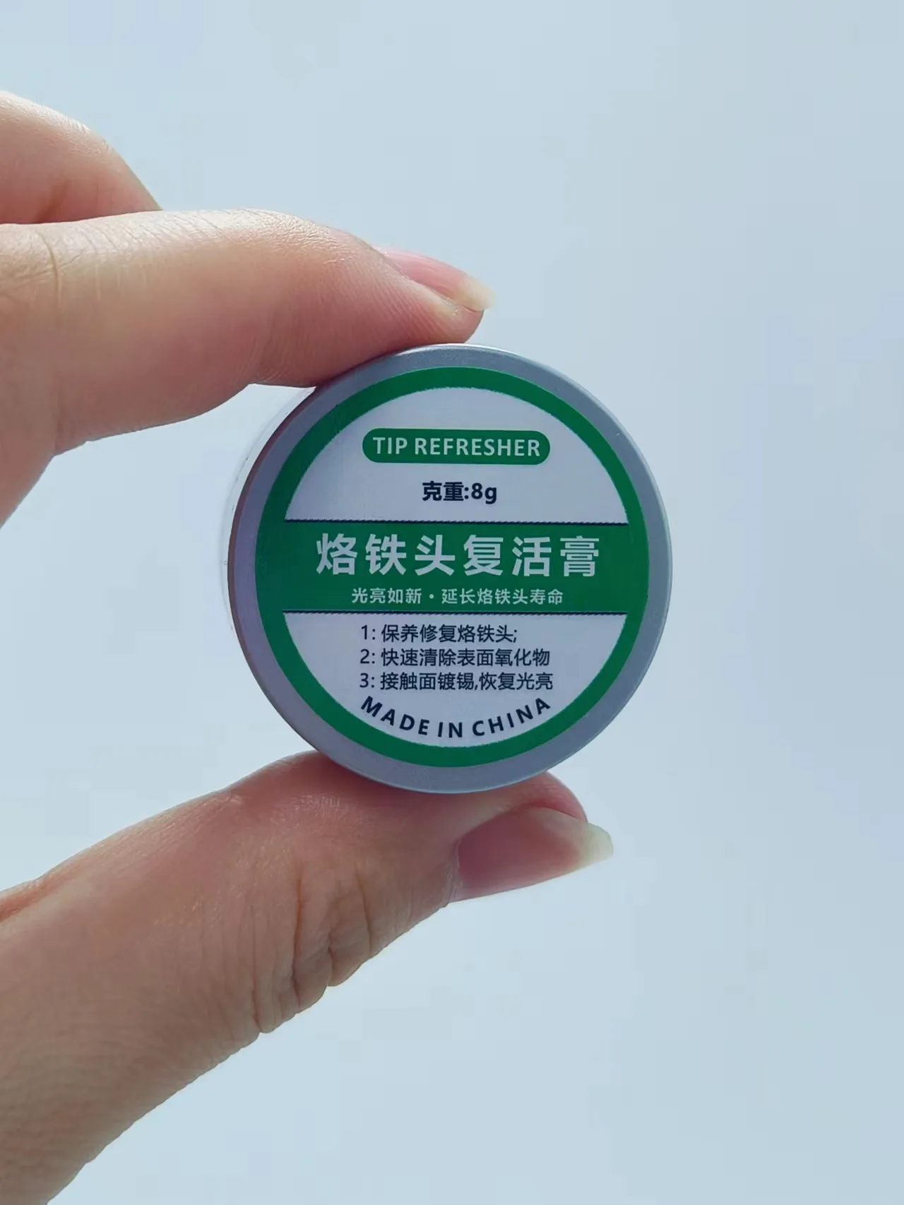 Electrical Soldering Iron Tip Refresher & Repair Tin