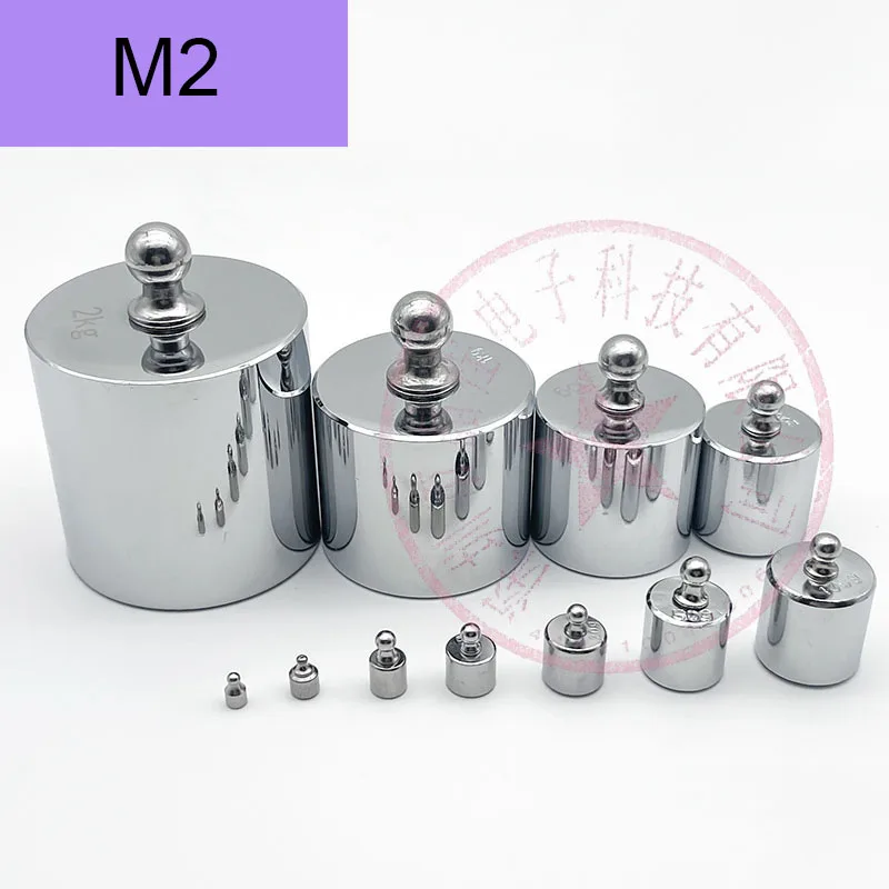 M2 Standard Weight 1g-2kg Chrome Plated Electronic Balance Calibration Method