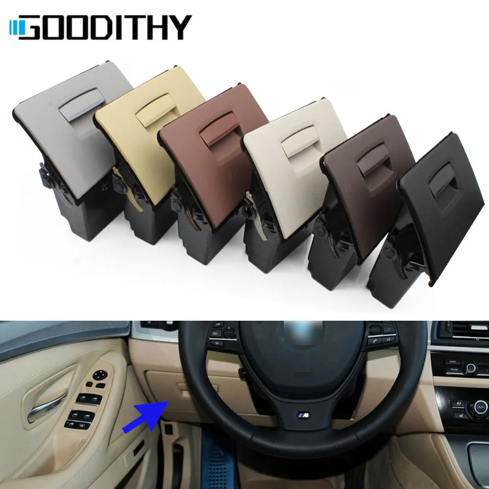 Red Carbon Fiber Co-pilot Storage Box Handle Frame Cover For Jeep