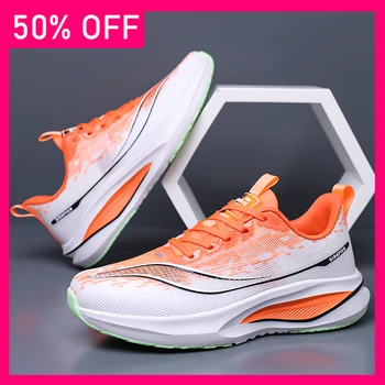 Men Sports Shoes Trendy Mesh Breathable Lightweight Spring Running Shoes 2026 New Comfortable Versatile Tennis Shoes for Men 1
