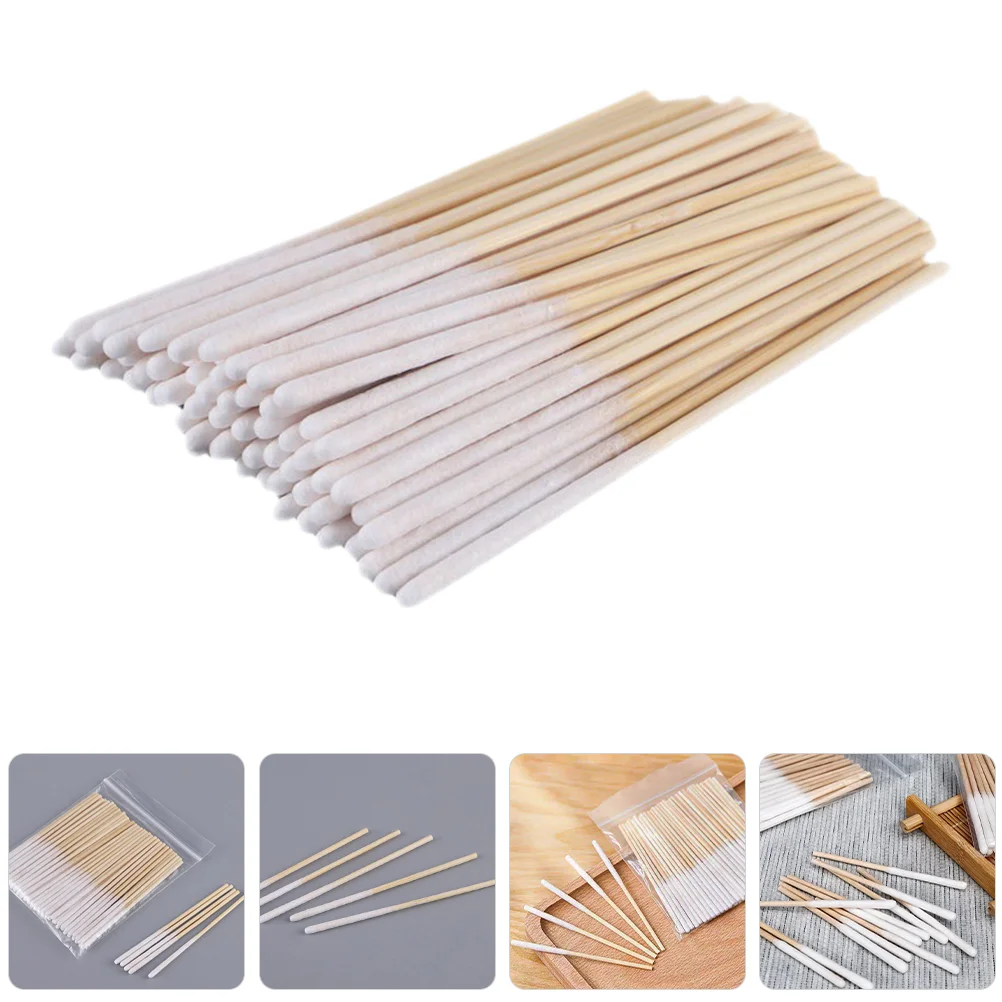 

60 Pcs Beauty Applicator Cotton Swab Makeup Swabs Accessory for Home Accessories Cleaning Women