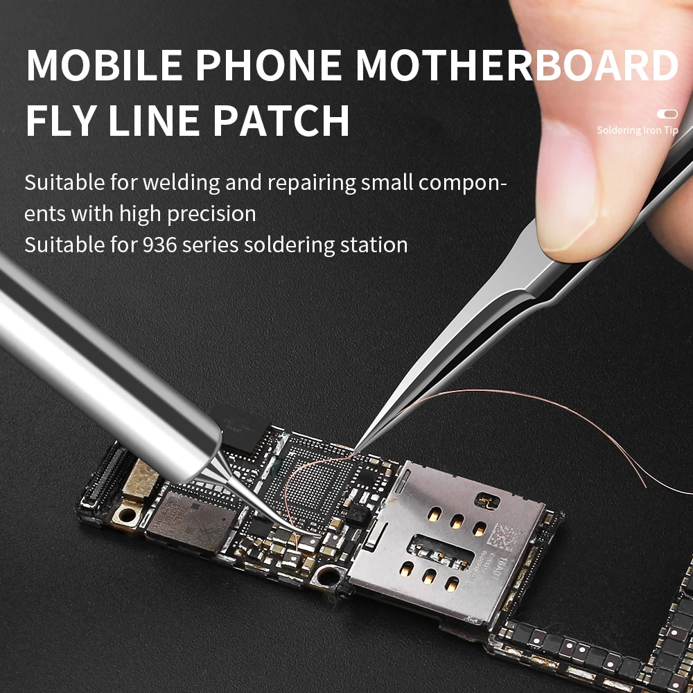 Soldering Iron Tips Tips Tin Solder Iron Head BGA Repair Tools for Soldering Iron Solder Iron Kit 0.3mm
