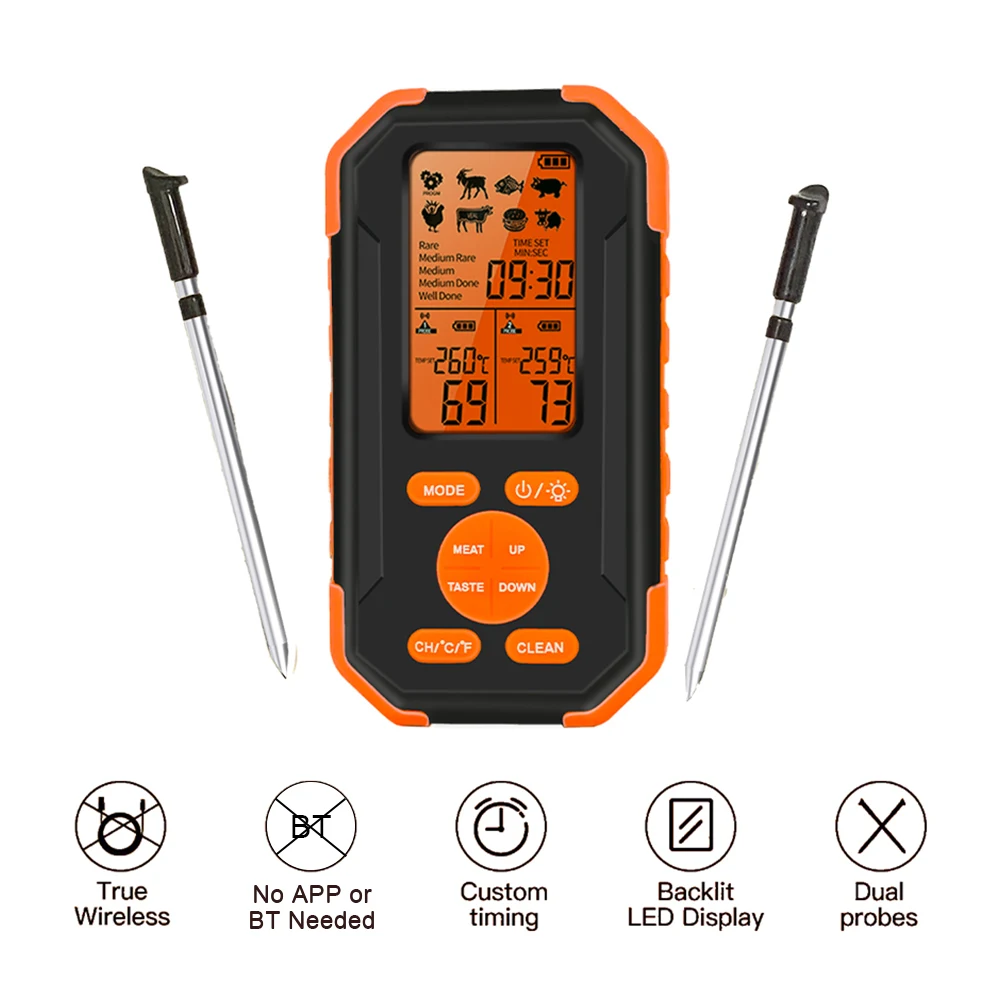Digitales-kabelloses-Fleisch-thermometer-328ft-Fernbereich-Smart ...