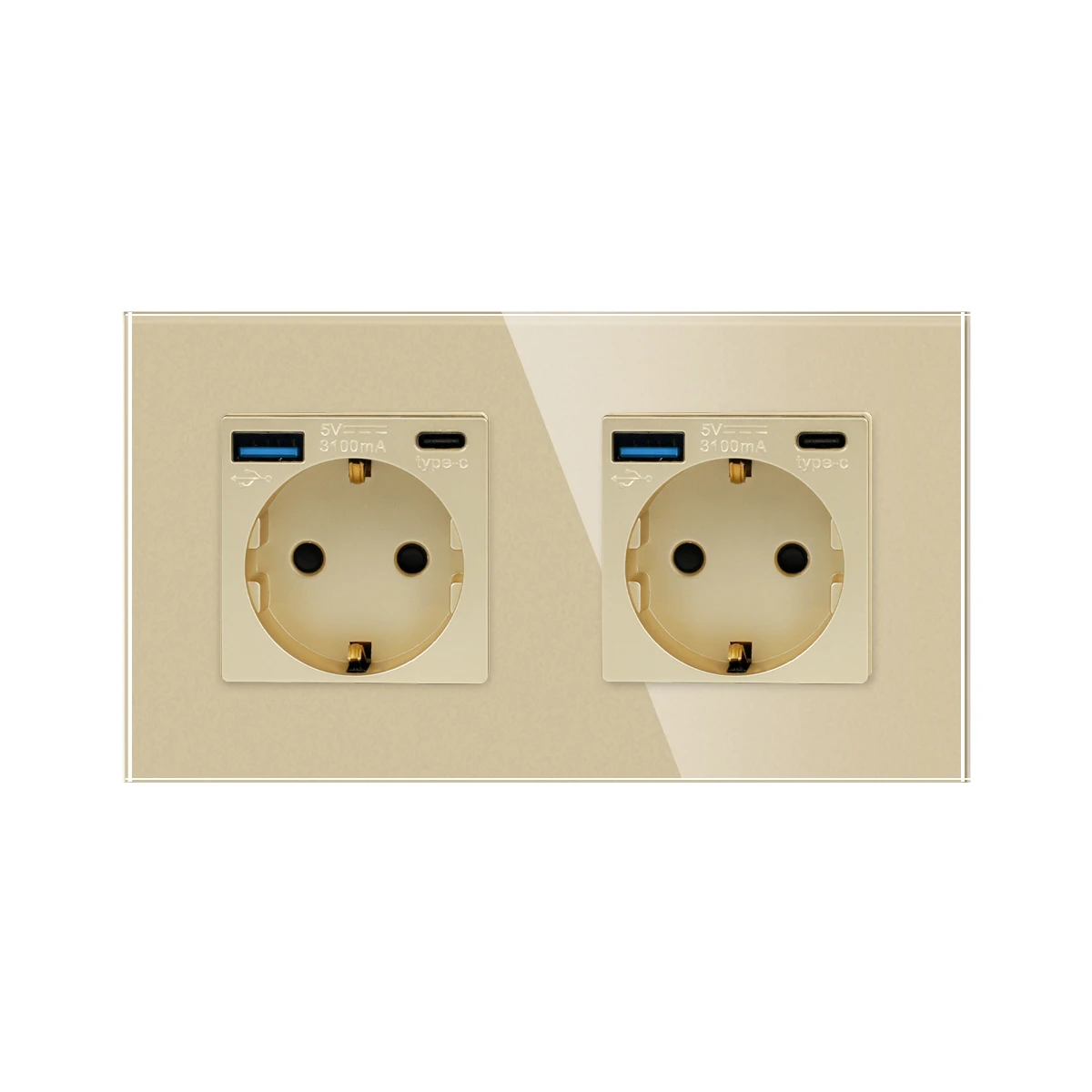 Double Type-C Socket