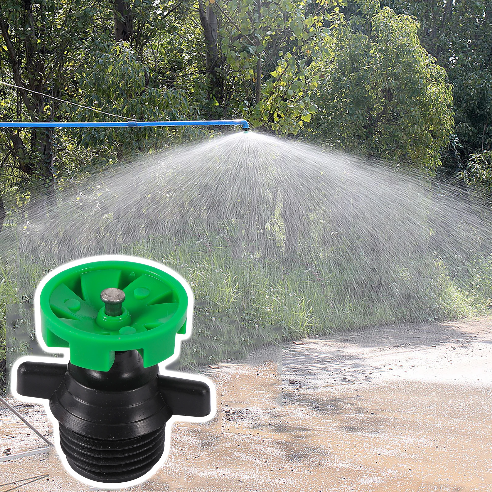 10Pcs Garden Sprinkler 360&deg; Rotation Irrigation Watering System Automatic Agriculture Lawn Farm Greenhouse Plant Water Sprinkler garden sprinkler,plants irrigation kits,drip irrigation