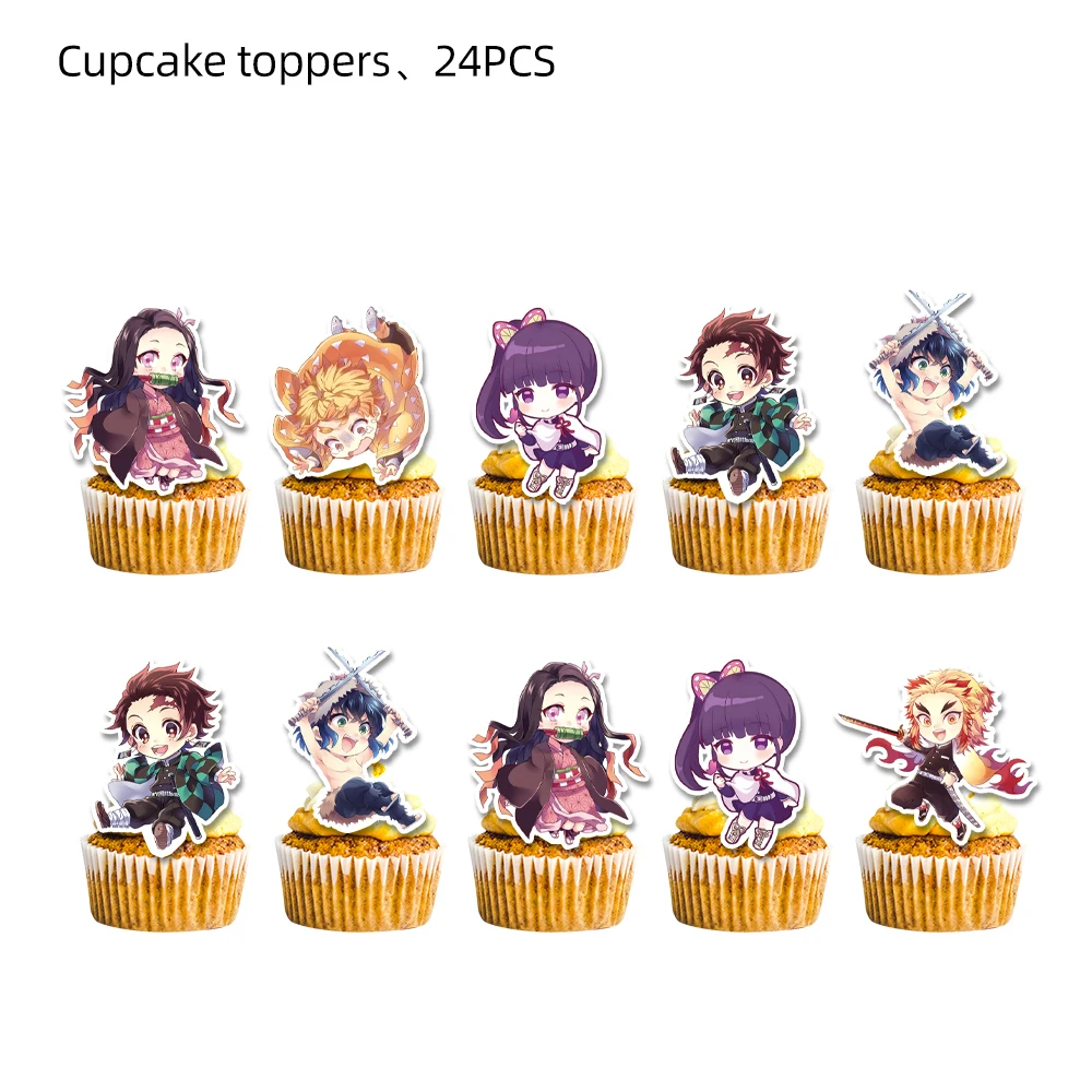 Demon Slayer Kimetsu No Yaiba Birthday Party Cutlery Plate Cup Napkin Balloon Anime Baby Shower Decoration Set Supplies Demon Slayer Kimetsu No Yaiba Birthday Party Cutlery Plate Cup Napkin Balloon Anime Baby Shower Decoration Set Supplies