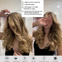 Super Sèche-Cheveux Professionnel à Ions Négatifs, vaccage Rapide, Sans Feuilles, Appareils Ménagers de Salon, Température Constante, Soins Capillaires 6