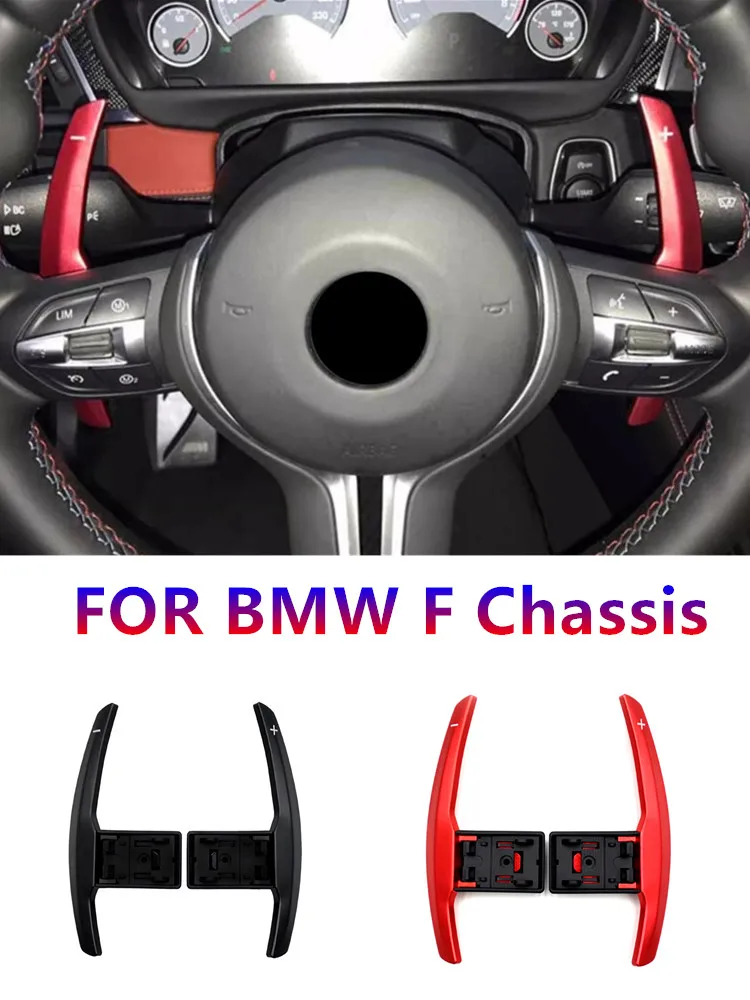 

Car steering wheels Paddle Shifters Steering Wheel Shift Extension Replacement For BMW 6 series F12 F13 2014-2017 Accessories