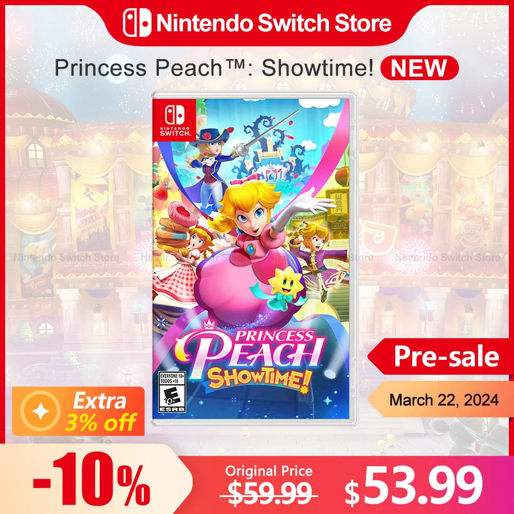 Princess Peach : Showtime! Offerte Di Gioco Nintendo Switch 100% Scheda Di Gioco Fisica Originale Ufficiale Per Nintendo Switch Oled Lite