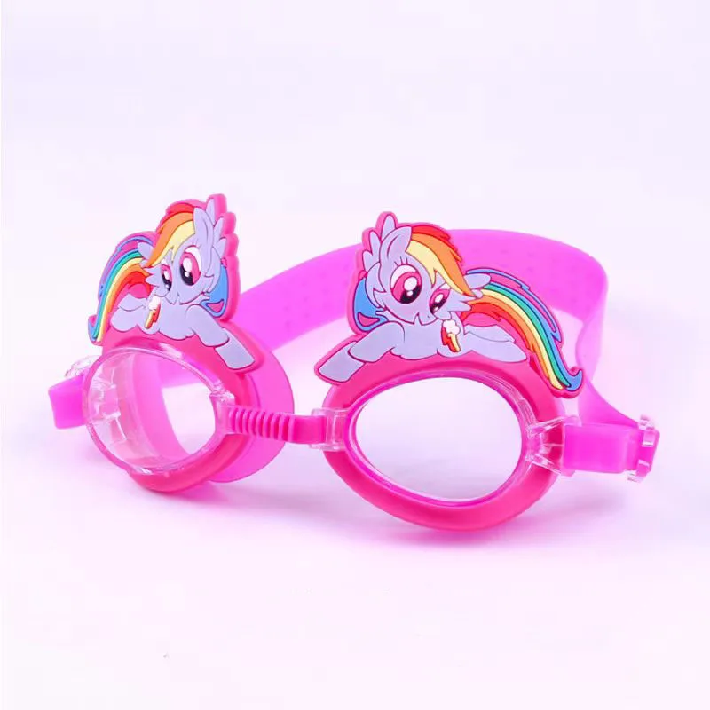 Crab Shape Children's Diving Glasses Children Swimming Goggles Waterproof Anti Fog Adjustable Glasses 6