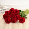 50cm Red Rose Silk Artificial roses Flowers Bud Fake Flowers for Home Valentine Wedding Decoration home decoration accessories 1
