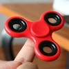 Red Hand Spinner ABS Fidget Spinner For Autism ADHD Anti Stress Creative Tri-Spinner High Quality Adult Kids Funny Toys Gift 1