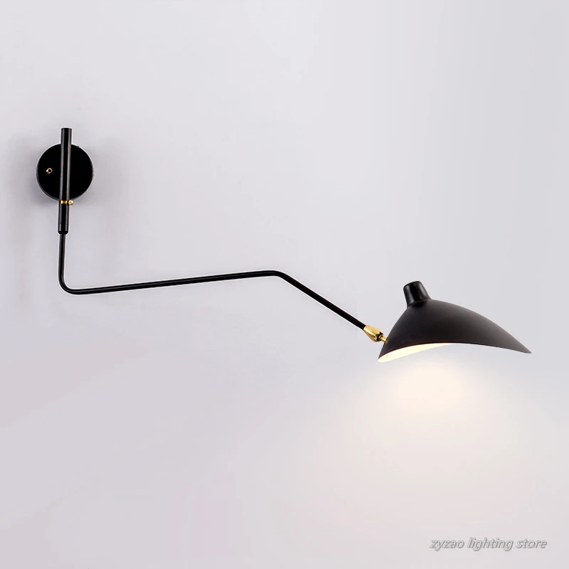 LED wall lamp Wall lamp Wall sconces light Nordic DaWn Spider Serge Mouille Wall Lights Bedroom Industrial Retro Wall Lamp Creative Simple Living Room Led Light Fixtures