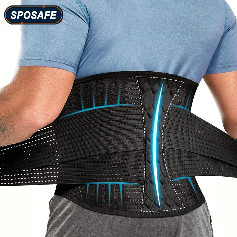 thumbnail image 2 of Bestlife LSO Spine Decompression Support Back Brace - Adjustable Lumbosacral Belt For Sciatica, Herniated Discs, Lumbar Support - TANDCF 2 of 13