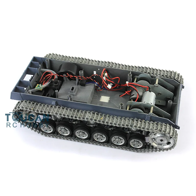 

Chassis W/ Metal Tracks Wheels For 1/16 Heng Long Scale German Stug III RC Tank 3868 Toys Gift TH00309