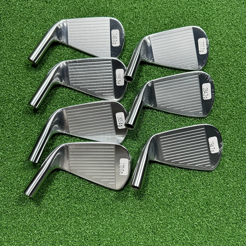 Golf Club KM700 Iron Set, 4 P, S20C Soft Carbon Steel Forged Head, Graphite or Steel Shaft, 7Pcs