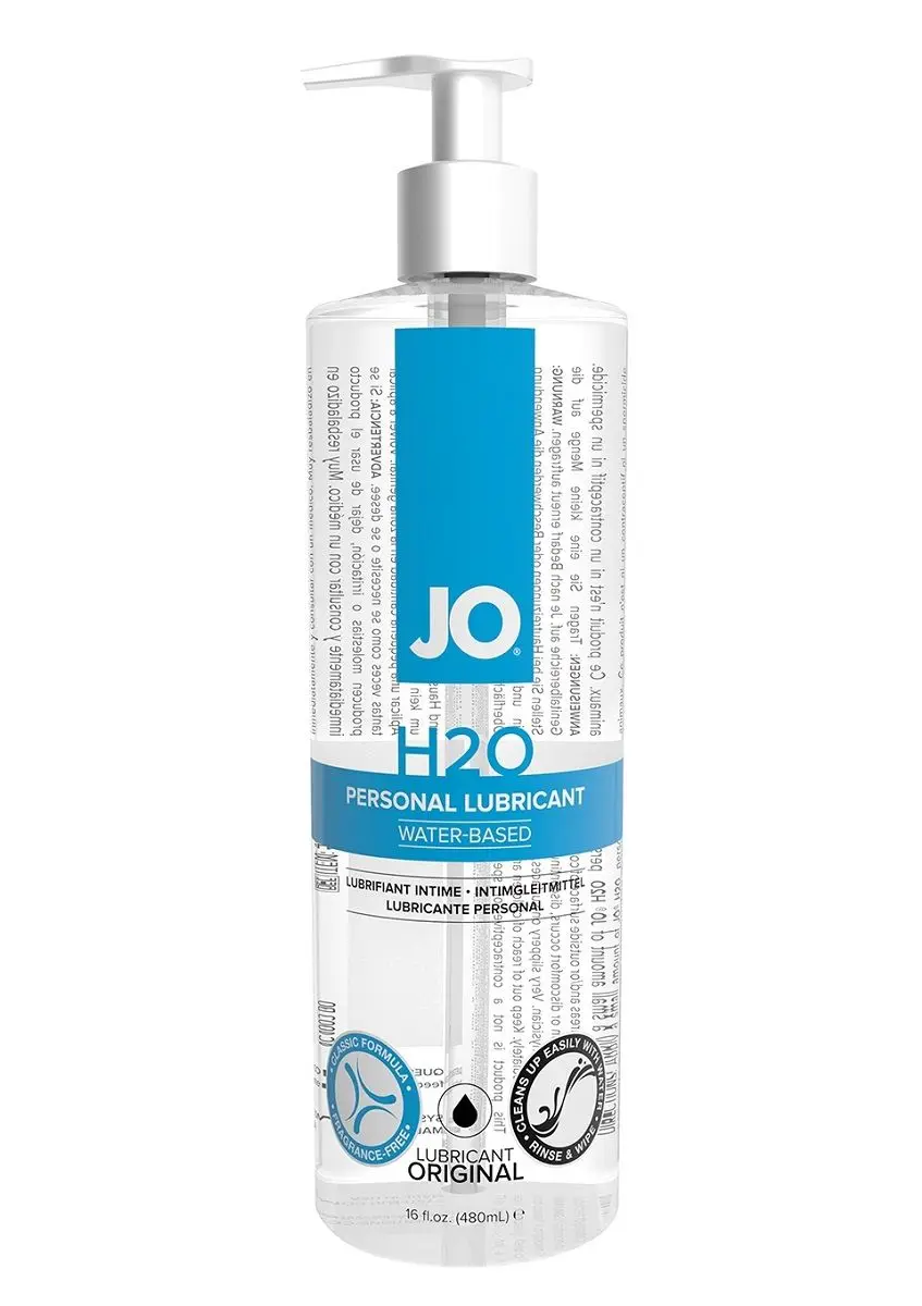Лубрикант на водной основе JO Personal Lubricant H2O с дозатором - 480 мл. | Красота и здоровье