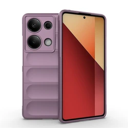 Shockproof Color Soft TPU Case Cover - Redmi Note13 4G (Purple)