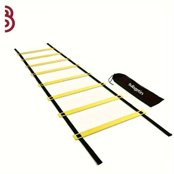 Scala di agilità per l'allenamento della velocità-migliora il lavoro a piedi, la coordinazione e la velocità-8, 12 o 20 Rungs-include borsa per il trasporto