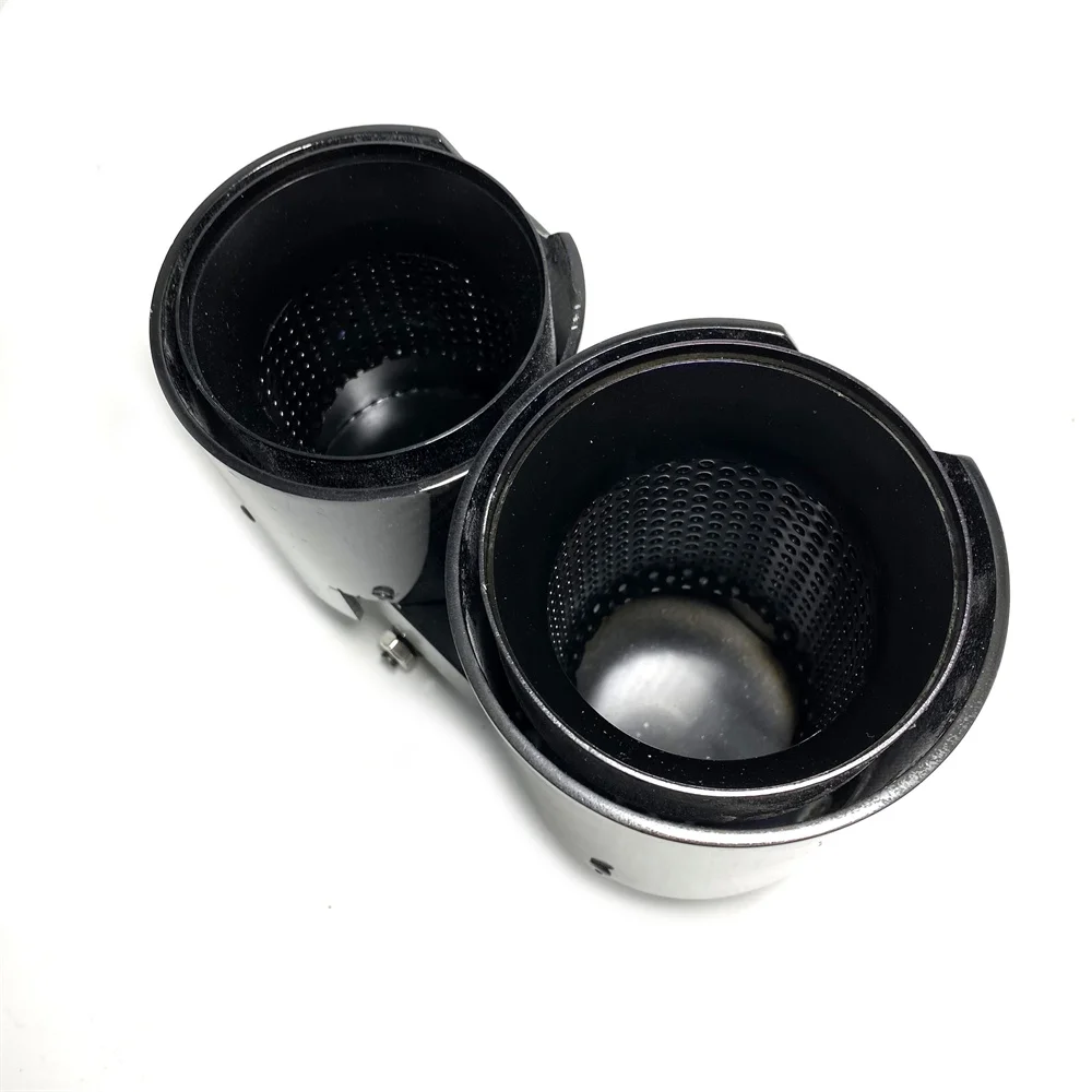 BMW G05 X5 G06 X6 G07 X7 2019+ 머플러 팁 배기 파이프 시스템용 무용접 노즐 카본 파이버 배기 팁 2개