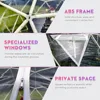 Greenhouse Dome Igloo Bubble Tent House Outdoor, Upgraded Geodesic Dome Greenhouses with Transparent PVC Cover, Greenhouse 3