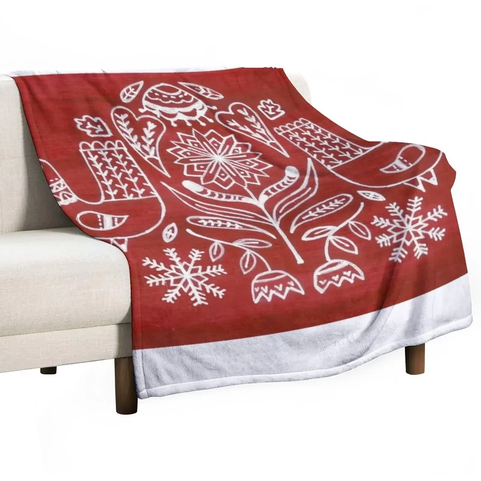 

Nordic Birds Throw Blanket Quilt fluffy Summer Fluffy Shaggy Blankets