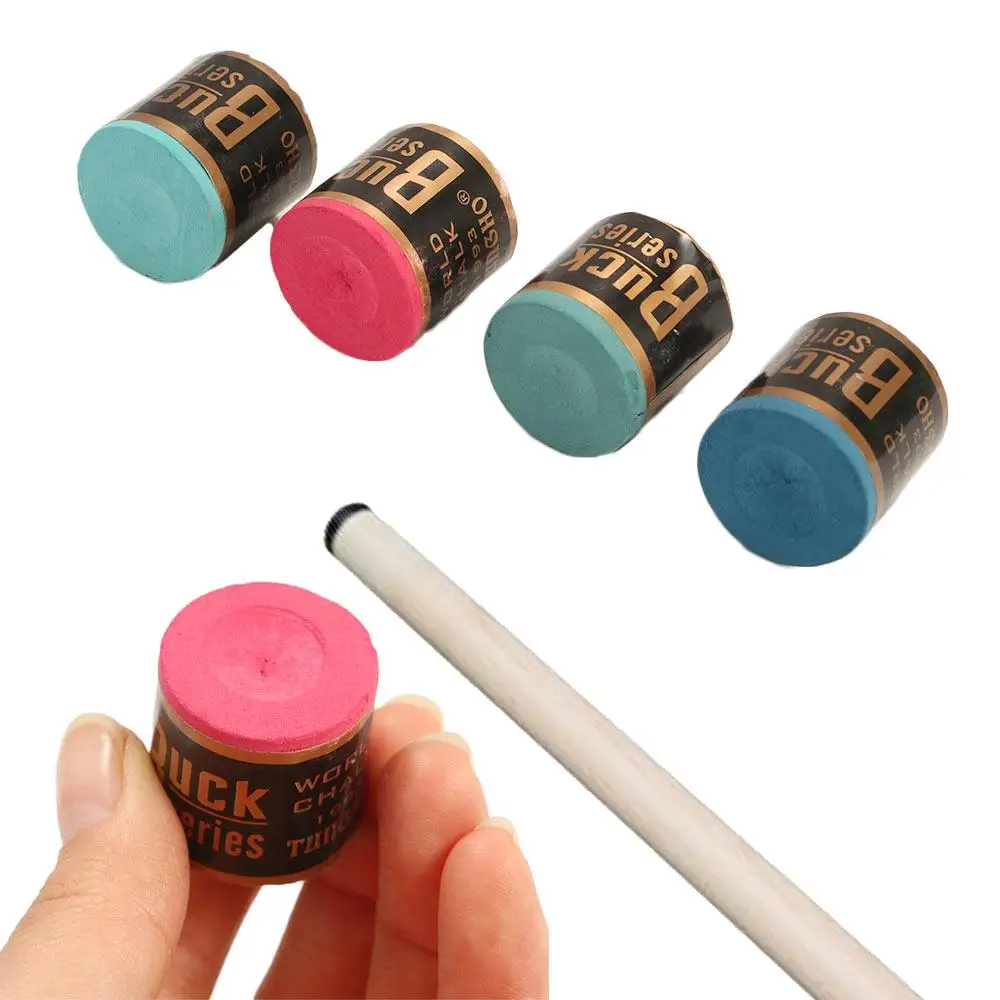 Cylindrical Durable Snooker Cue Chalk Tip Chalk Billiard Chalk Billiards Accessories Pool Cue Chalk