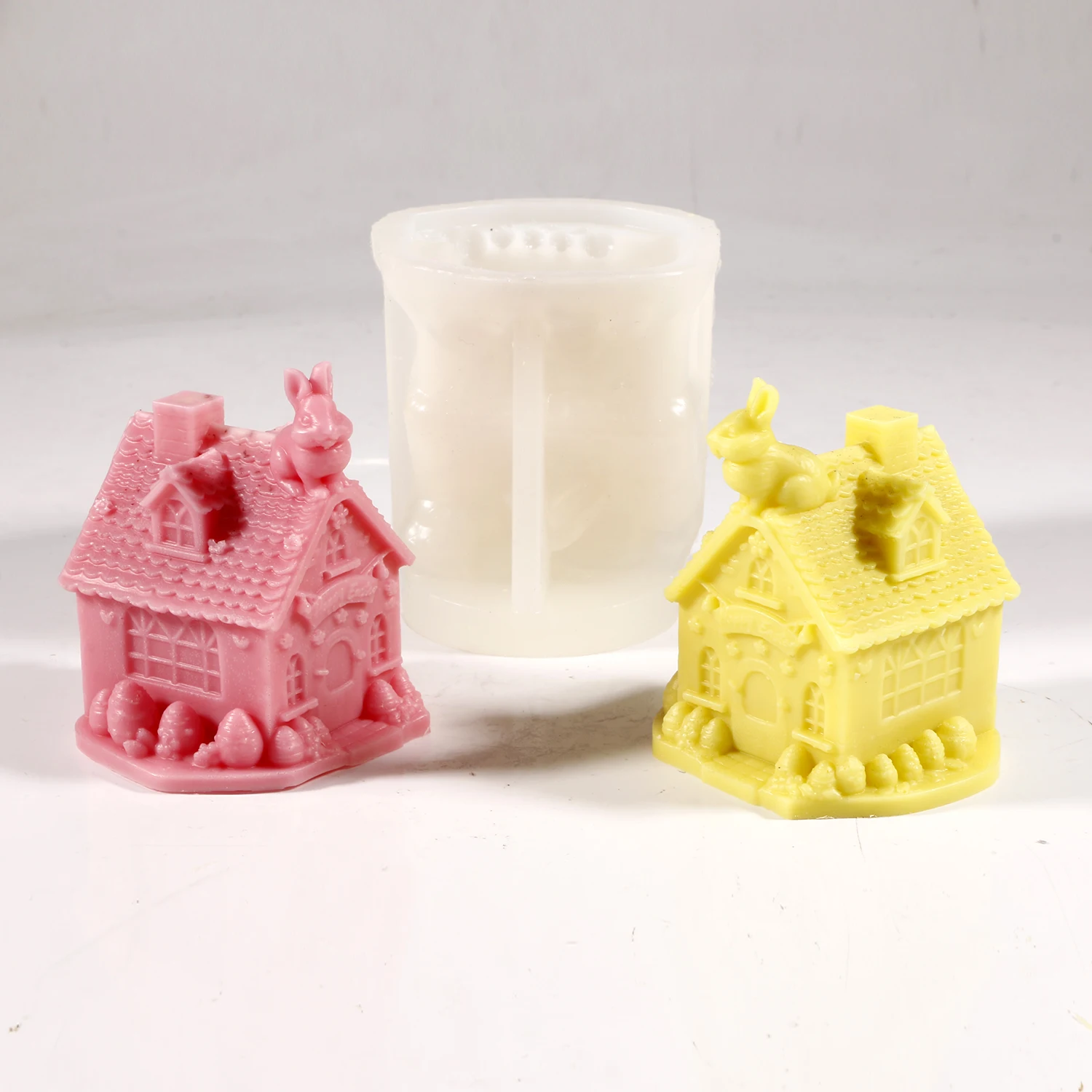 Storybook Cottage Candle Mold 4