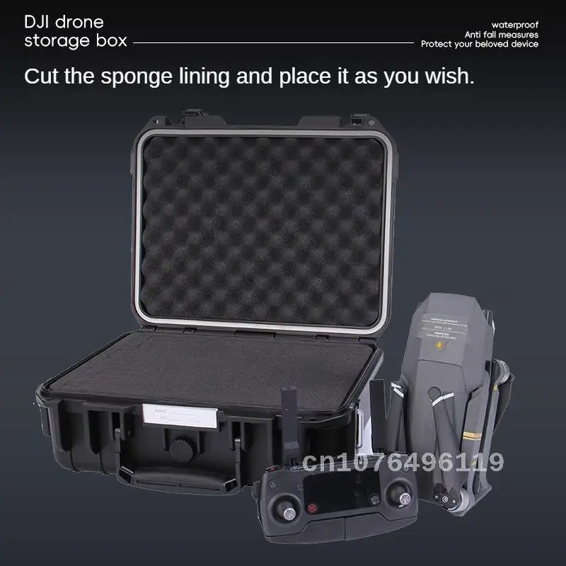 Portable Equipment Toolbox Tool Organizer Case Storage Box Safety Instrument PP Suitcase