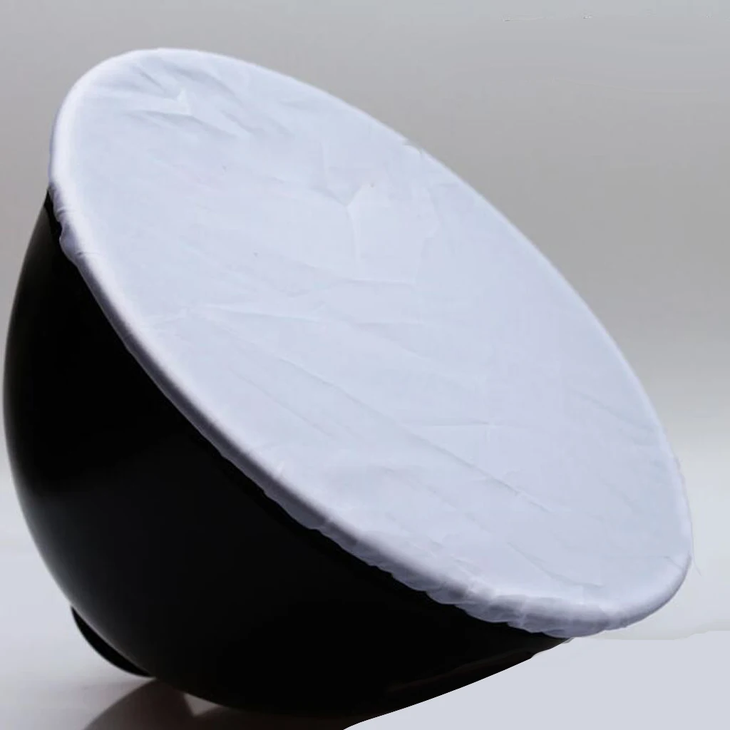 Description Picture 4 of item11'' 270mm Soft White Reflector Diffuser Sock Diffuser Cloth for 27cm Studio Strobe Reflector Softbox