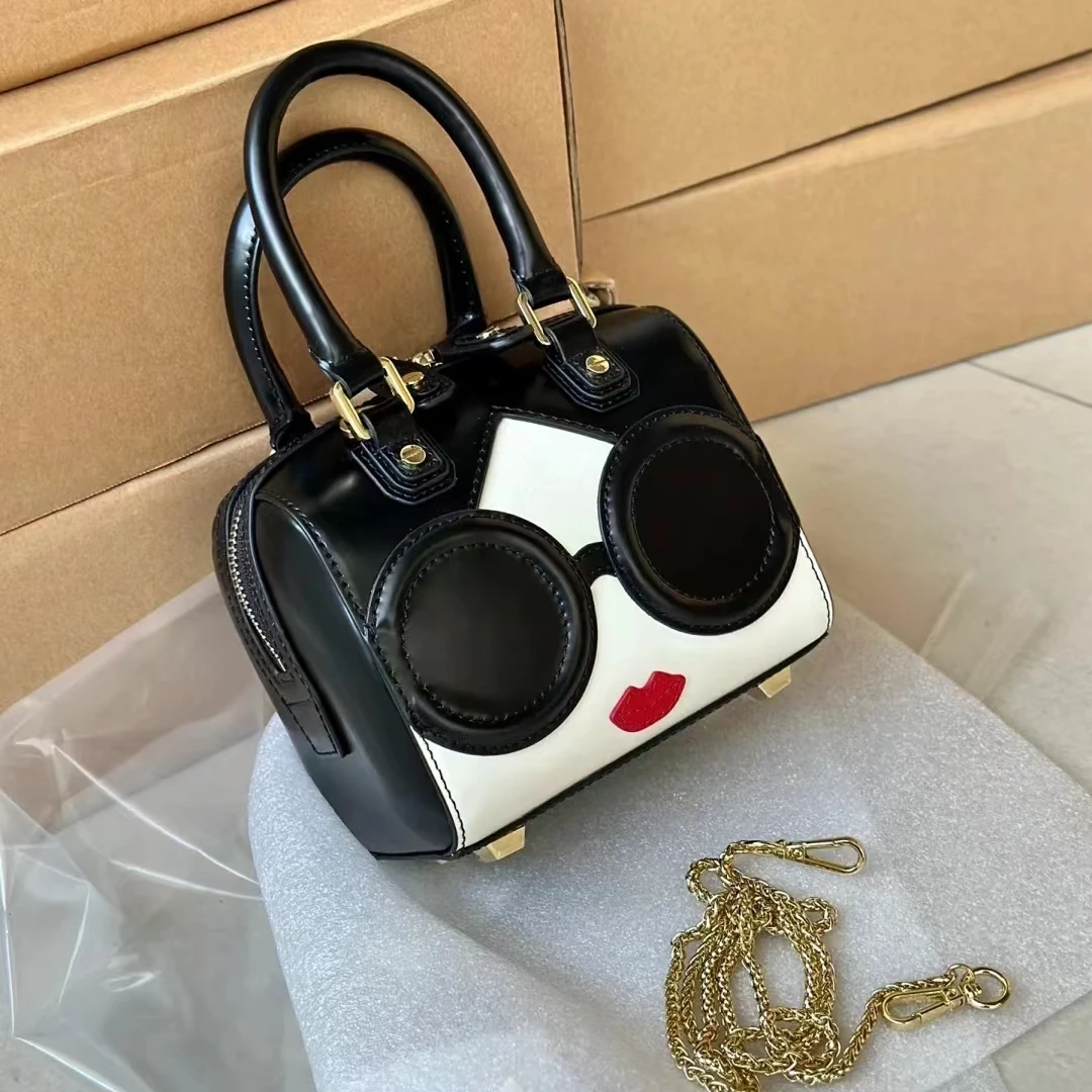 

Alice Olivia women's patent leather fashion versatile and cute big eyes crossbody bag handbag