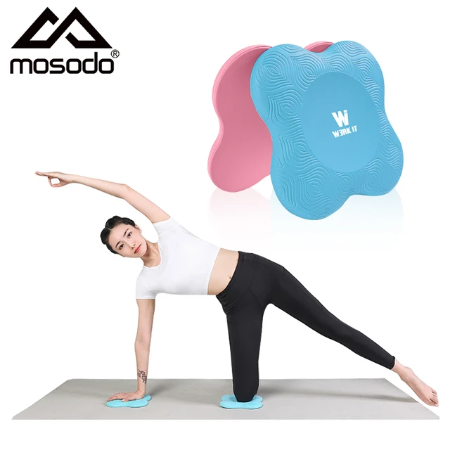 Tapis de Yoga antidérapant, coussin de genou, doux et épais, gymnastique,  exercice physique, Pilates, Mini - AliExpress