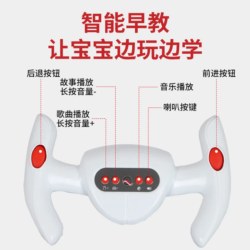 Children's Electric Kart Can Sit Four-Wheel Car Baby Electric Toy Kart Children Battery Remote Control