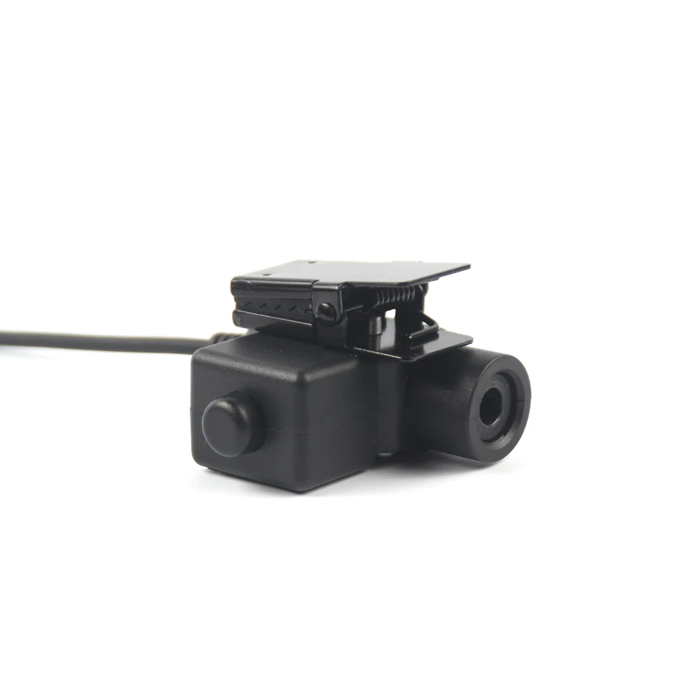 7.1mm NATO Speaker Mic Microphone with U94 PTT Adapter for Motorola GP140 GP320 GP328 Walkie talkie two way radio
