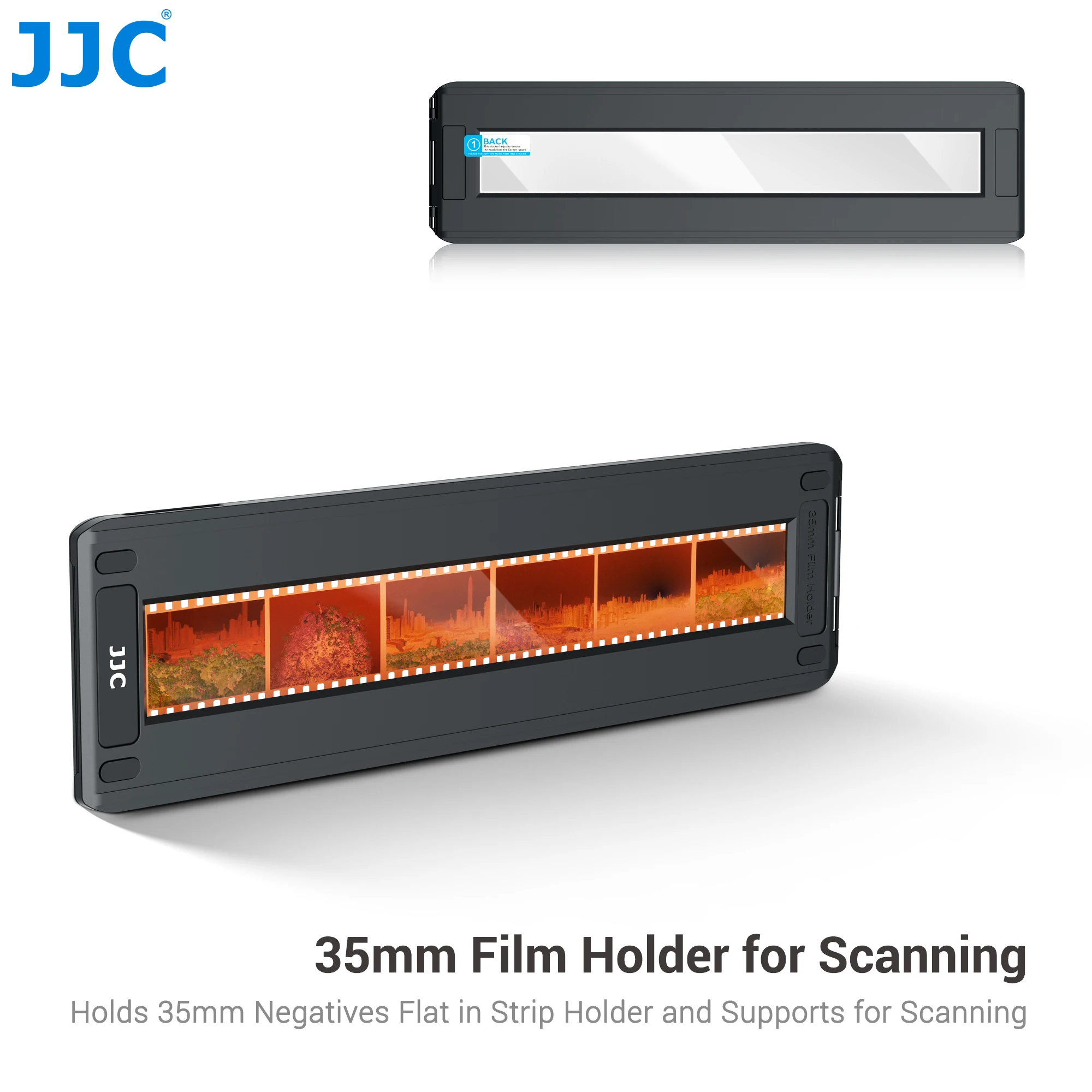 Description Picture 5 of itemJJC Film Slide Holder for 35mm / 120 Film, 35mm Negatives Film Strip for Copier 120 Film Mount Clip for Scanning