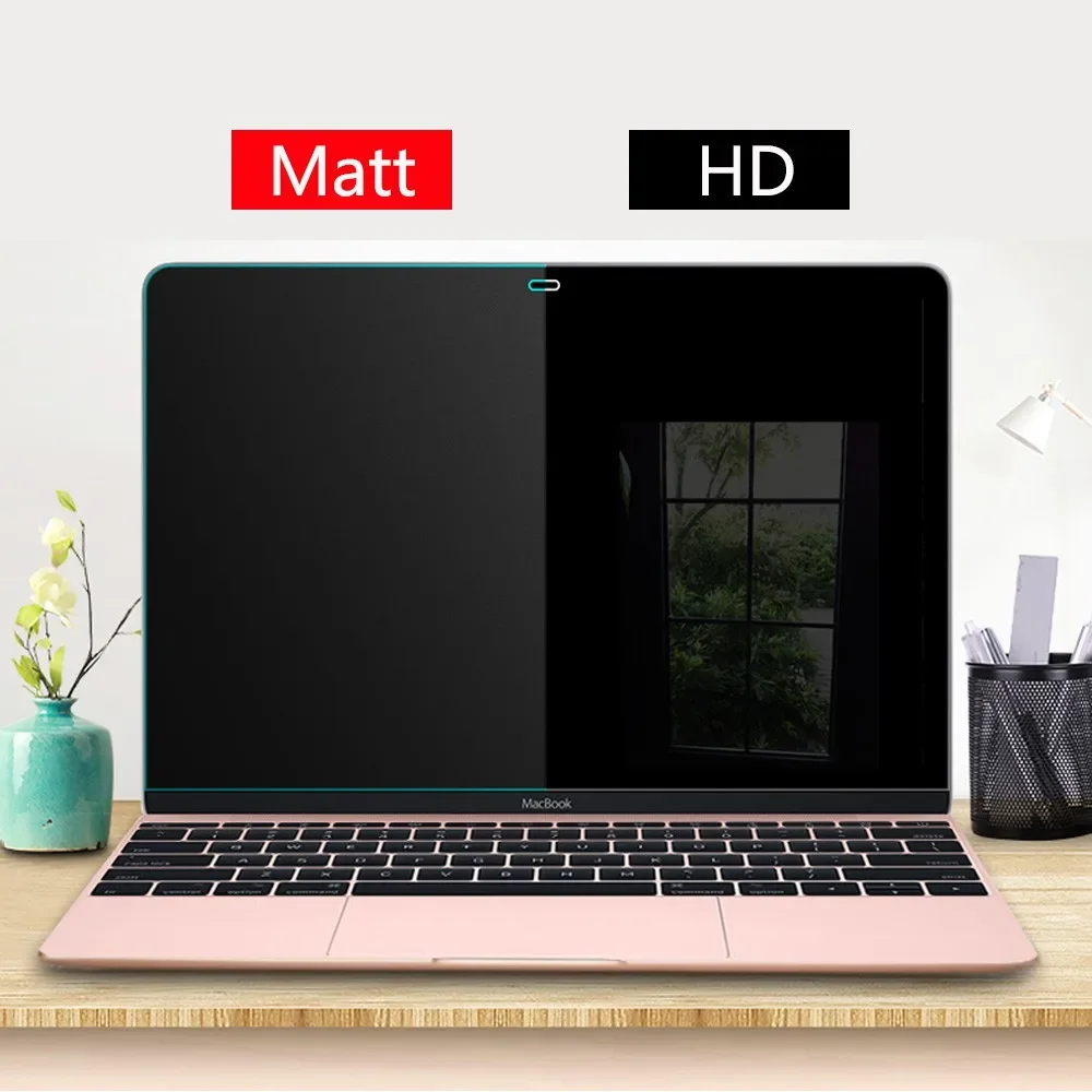 Protetor de Tela Matte para Macbook Air Filme de Tela Plástica Adesivo A2337 A2941 13.6 m2 A2681 Pro 13 14 16 Chip m1 A2338 2023